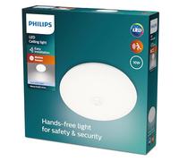 Philips MAUVE PIR CL252 Plafón Funcional, Blanco