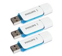 Philips Memoria USB de 16 GB, Paquete de 3 Unidades