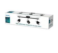 Philips - Meranti barra/tubo negro 3x35W 230V