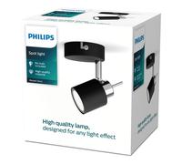 Philips - Meranti single spot black 1x35W 230V