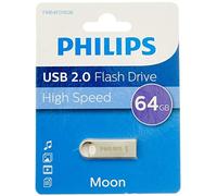 Philips moon edition 2.0 unidad flash usb 64 gb usb tipo a plata