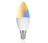 PHILIPS Motorola Nursery Alpina Smart Home Bombilla inteligente - E14-5W - Lámpara RGB - Aplicación LED regulable para hogar inteligente - Amazon Alex - Google Home