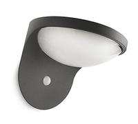 Philips myGarden Dusk - Aplique para exterior, LED, con sensor de movimiento, aluminio, color antracita