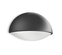 Philips myGarden Dust - Aplique para exteriores LED, luz blanca cálida, 3 W, equivalente a 27 W, IP44, color antracita