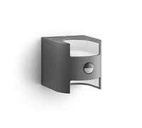 Philips myGarden Grass - Aplique de exterior, con sensor de movimiento, LED, 4.5 W, IP44, aluminio, color antracita