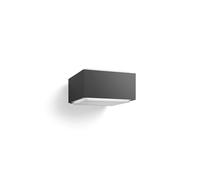 Philips myGarden Hedgehog Aplique exterior, resistente a la intemperie, en aluminio, color antracita, IP44, 18.2 x 16 x 9.1 cm