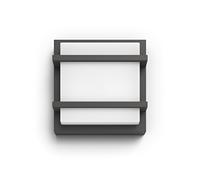 Philips myGarden Petronia - Farol de Pared LED [Antracita] para jardín y Patio