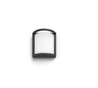 Philips MyGarden Samondra Aplique LED para Exterior, 12 watts, Blanca Cálido y Antracita, 405 x 315 x 216 mm