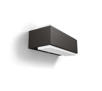 Philips myGarden Stratosphere Aplique LED, luz blanca fría, IP44, iluminación exterior, resistente a la humedad y la intemperie, 4.5 W, aluminio, antracita