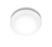 Philips myLiving Cinnabar - Plafón, forma redonda, LED, iluminación interior, 22 W, luz blanca cálida, color blanco