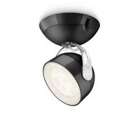 Philips myLiving Dyna - Foco de interior, LED, luz blanca cálida, 3 W, IP20, color negro
