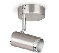Philips myLiving Foco 5013511P1 - Punto de luz con 1 bombilla LED, LED, 4.3 W, 340 lm, color cromo