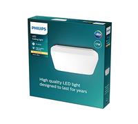 Philips MyLiving MAUVE plafón cuadrado LED luz blanca cálida 2700K, 17W