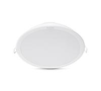 Philips MyLiving Meson Foco Empotrable Redondo 21W, luz cálida (4000K), Iluminación Interior, Blanco Frío, 175 mm