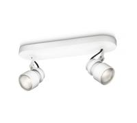 Philips MyLiving Spotlamp Finish GU10 Con 2 X 35W