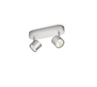 Philips - STAR bar/tube aluminium 2x4.5W SELV