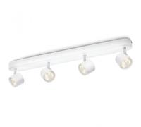 Philips MyLiving Star Foco Cuádruple Regulable LED 4x4.5W Blanco