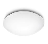 Philips MyLiving SUEDE plafón LED, luz blanca cálida 2700K, 4X9W, blanco