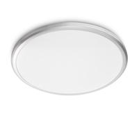 Philips myLiving Twirl - Plafón, LED, iluminación interior, 12 W, luz blanca cálida, color gris