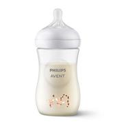 Philips Avent SCY903/66 Biberón Natural Response Jirafa Tetina 3 Flujo Medio 260 ml