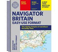 Philip's Navigator Britain Easy Use Format: (Spiral binding) (Philip's Road Atlases)
