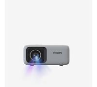 Philips NeoPix 106 - Proyector portátil LCD LED, 720p, 100 lúmenes ANSI, pantalla de hasta 50 pulgadas, USB-C, HDMI, corrección trapezoidal automática, color blanco