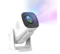 Philips, Neopix 250, proyector de cine en casa, Full HD 1920x1080p, giratorio de 180 grados, Google TV, modo espejo, Wi-FI 6, sonido estéreo de 2x3 vatios, blanco
