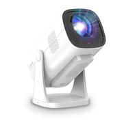 Philips, Neopix 250, proyector de cine en casa, Full HD 1920x1080p, giratorio de 180 grados, Google TV, modo espejo, Wi-FI 6, sonido estéreo de 2x3 vatios, blanco