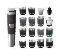 Philips Norelco Multi Groomer MG5750/49-18 piezas, recortadora y cortadora de pelo para barba, cuerpo, cara, nariz y orejas
