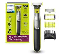 Philips Norelco OneBlade 360 Face + Body Hybrid Cortadora y afeitadora eléctrica QP2834/70