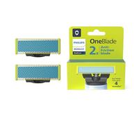 Philips Norelco OneBlade - Cuchilla de repuesto antifricción, paquete de 2, QP225/80