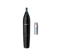 Philips Nt1650/16 Cortapelo Nasal - Orejas Impermeable Negro Pila AA