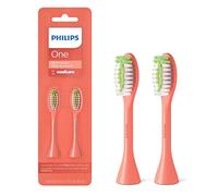 Philips One by Sonicare BH1022/01 - Cabezales de cepillo (2 unidades), color coral
