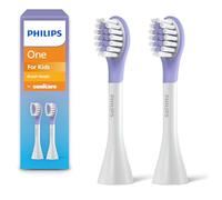 Philips One for Kids by Sonicare Cabezales de cepillo de dientes eléctrico, cabezal de cepillo de dientes motorizado Sonicare Kids, cabezal de cepillo de repuesto (1 cabeza), BH1022/30