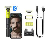 Philips OneBlade 360 con Bluetooth, Recortadora para Barba y Cuerpo, Afeitadora Eléctrica Hombre, Depilación masculina, 2 Cuchillas, 5 Longitudes, 60 minutos de uso con 1 hora de carga, QP4631/30