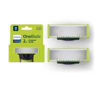 Philips OneBlade Cuchilla de Repuesto Original, 2 piezas QP220/51 | Diseñado para cortar el vello, no tu piel | Durabilidad de hasta 4 meses de uso | 2 piezas | QP220/50