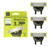 Philips OneBlade OneBlade QP430/50 Hoja de repuesto Hoja 360, Acero inoxidable