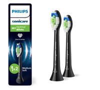 Philips Sonicare HX6062/88 Recambio Cepillo Eléctrico Optimal White Negro 2 uds