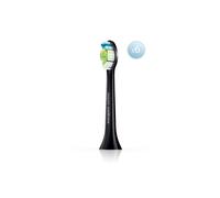 Philips Sonicare W2 Optimal Black Medium Soft - Cabezal de cepillo de dientes (6 unidades)