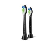 Philips Sonicare HX6062/88 Recambio Cepillo Eléctrico Optimal White Negro 2 uds
