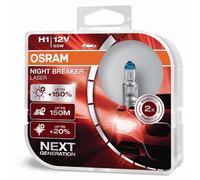 OSRAM LÃ¡mpara, faro de carretera para SEAT: Leon, Altea, Toledo, Ibiza, Cordoba, Exeo, Alhambra & CITROÃN: Xsara Picasso, C4, C3 (Ref: 64150NL-HCB)