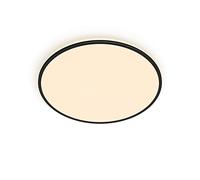 Philips - Plafón Lámpara LED de techo Ozziet (Negro) 22W 2700K Luz Blanca cálida regulable con 3 ajustes de ambiente