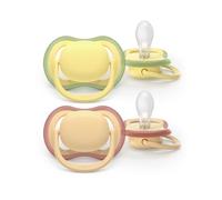 Philips Avent SCF087/07 Chupete Ultra Air Colours of Nature 0-6m 2 uds