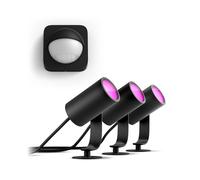 Philips Pack: Focos Inteligentes Hue Lily (3un) + Sensor de Exterior