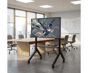 Philips Pack pantalla 4K Philips Q-Line 55" + soporte de suelo móvil B-Tech BT8545 Haz que tu contenido gane presencia con este pack Philips Q-Line 55" 4K y