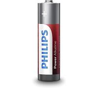 PHILIPS Paquete Económico de Pilas AA - 12 Unidades - Pilas Alcalinas - LR6 - Vida Útil hasta 10 Años