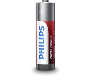 PHILIPS Paquete Económico de Pilas AA - 12 Unidades - Pilas Alcalinas - LR6 - Vida Útil hasta 10 Años