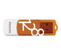 Philips Pendrive USB 2.0 128 GB, Vivid Edition (Orange)