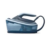 Philips PerfectCare 4000 Centro de Planchado, 6,5 bares, 450 g/min, Azul | Generador de vapor con tecnología OptimalTEMP, SteamGlide Plus, depósito de 1,7 L, descalcificación Smart Calc (PSG4020/20)