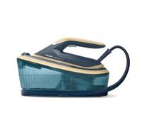 Philips PerfectCare 4000 Centro de Planchado, 6,5 bares, 500 g/min, Azul | Generador de vapor con tecnología OptimalTEMP, SteamGlide Plus, depósito de 1,7 L, descalcificación Smart Calc (PSG4040/20)